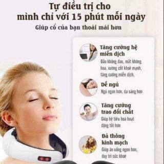 MÁY MASSAGE CỔ THẦN THÁNH GIẢM ĐAU NHỨC VAI GÁY, ĐAU LƯNG, MỎI CỔ