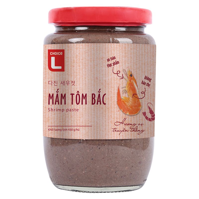 Mắm Ruốc Chà / Mắm cá cơm / Mắm tôm củ kiệu/ Cà pháo Choice L 430G