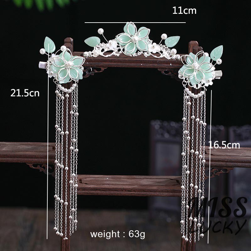 Set Cài Tóc Phong Cách Trung Hoa Thanh Lịch Dành Cho Nữ