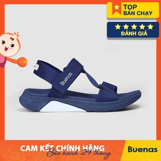 GIÀY SANDAL ĐI HỌC - BUENAS CHÍNH HÃNG F7 CHÀM TRẮNG SIZE 39, 40, 41, 42, 43 [GIÀY SANDAL NAM NỮ]