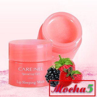 Sỉ mặt nạ ngủ Carenel Lip Sleeping Mask DƯỠNG HỒNG, MỀM MÔI mini 5g