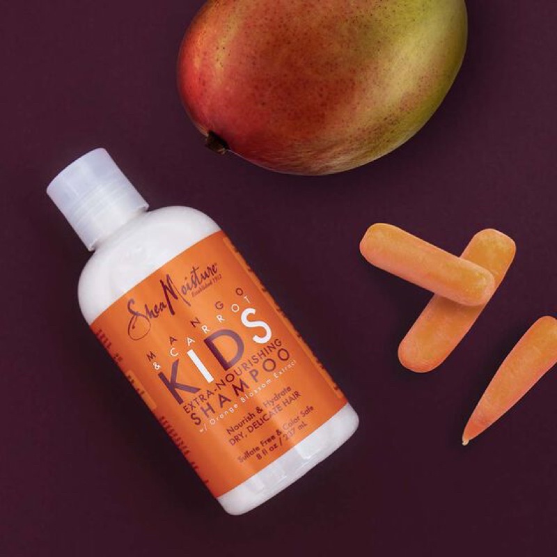 Dầu gội cho bé Shea Moisture Kids hương xoài cà rốt 237ml