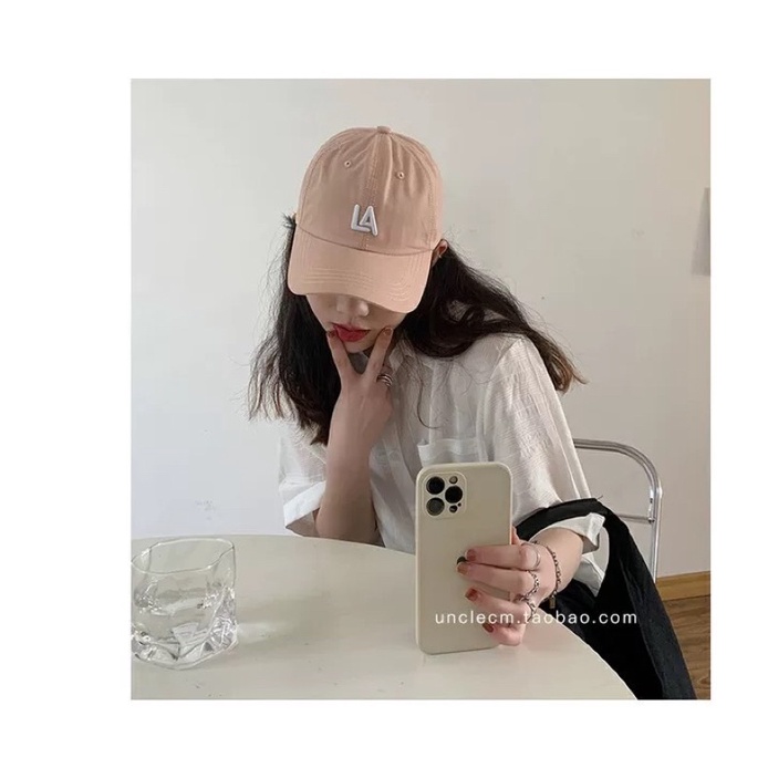 Mũ lưỡi trai mùa hè phong cách Hàn Quốc LA