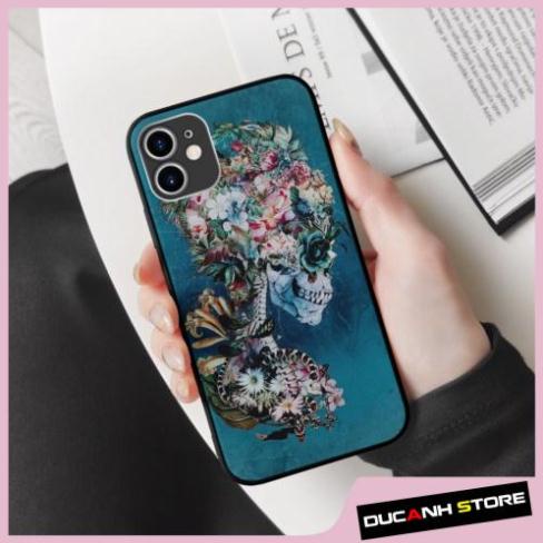 Ốp lưng iphone hình skull roses color collage art cubism sang trọng  cho các dòng SAMSUNG PAP20210957