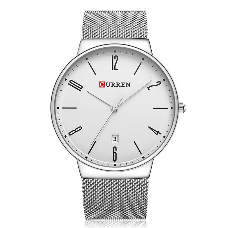ĐỒNG HỒ NAM CURREN DÂY LƯỚI CR009T