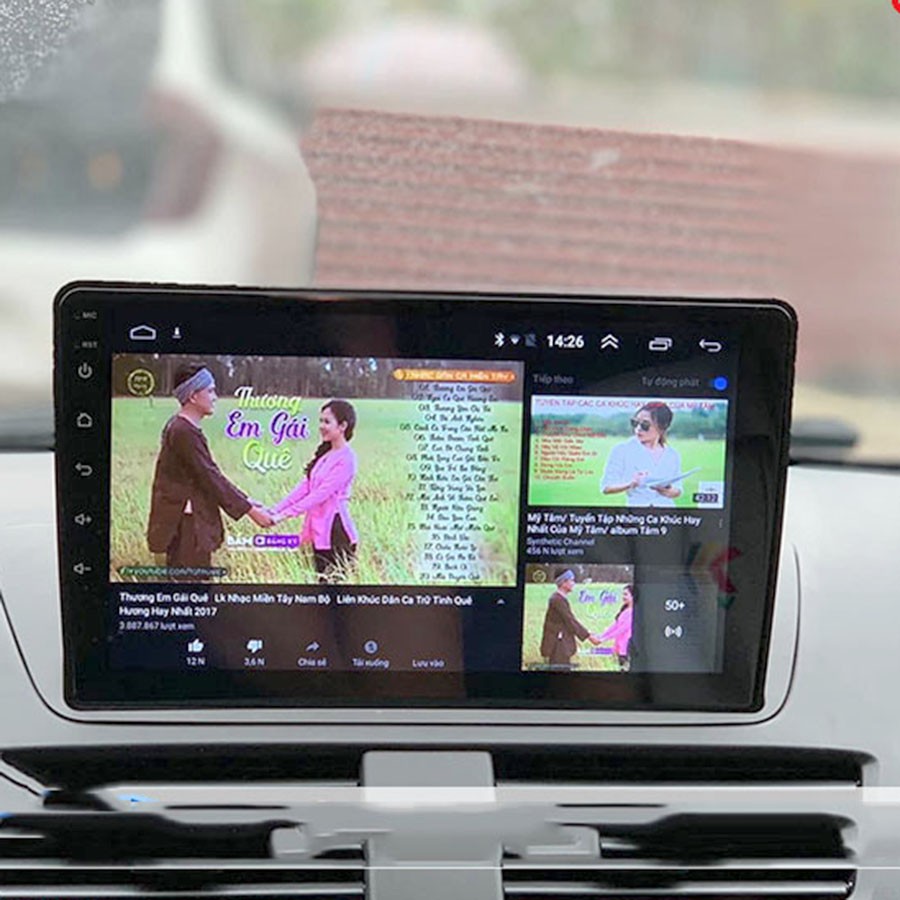 Màn hình dvd android 9 inch cho xe mazda bt50