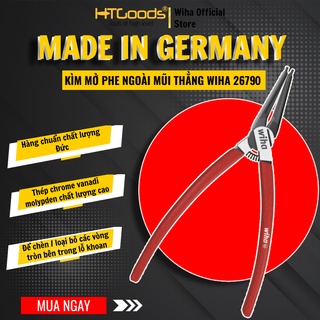 Kìm mở phe ngoài mũi thẳng WIHA chính hãng Made in Germany 26790