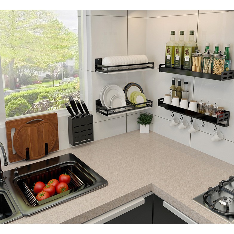 [ĐẸP TUYỆT VỜI] Kệ Nhà Bếp Treo Tường Cao Cấp | BigBuy360 - bigbuy360.vn