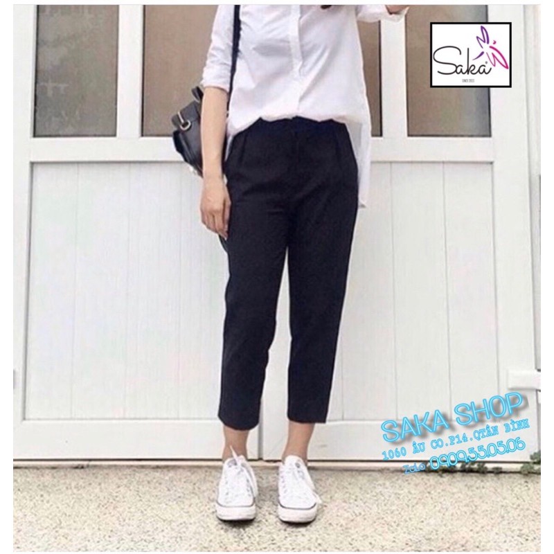 [ship 30 phút] Quần tây nữ công sở baggy from to