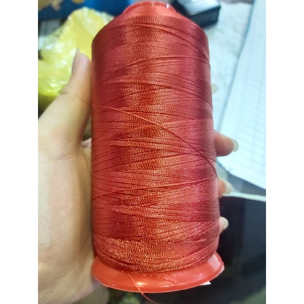 Chỉ Dù Nylon Cuộn 2000m Màu đỏ