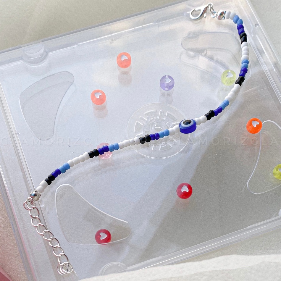 💙 𝑫𝑹𝑬𝑨𝑴 𝑬𝒀𝑬 & 𝑫𝑬𝑳𝑾𝒀𝑵 💙 Vòng tay handmade hạt cườm thời trang độc lạ Unisex ☄️☄️☄️ | Made by Glamorizzz |