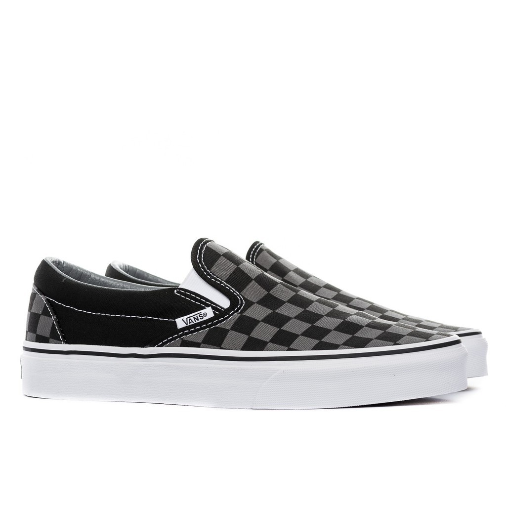 Giày Sneakers Vans Slip-on Checkerboard Black/Grey | BigBuy360 - bigbuy360.vn