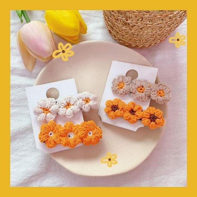 [TIỆM ĐÀO] KẸP HOA CÚC
