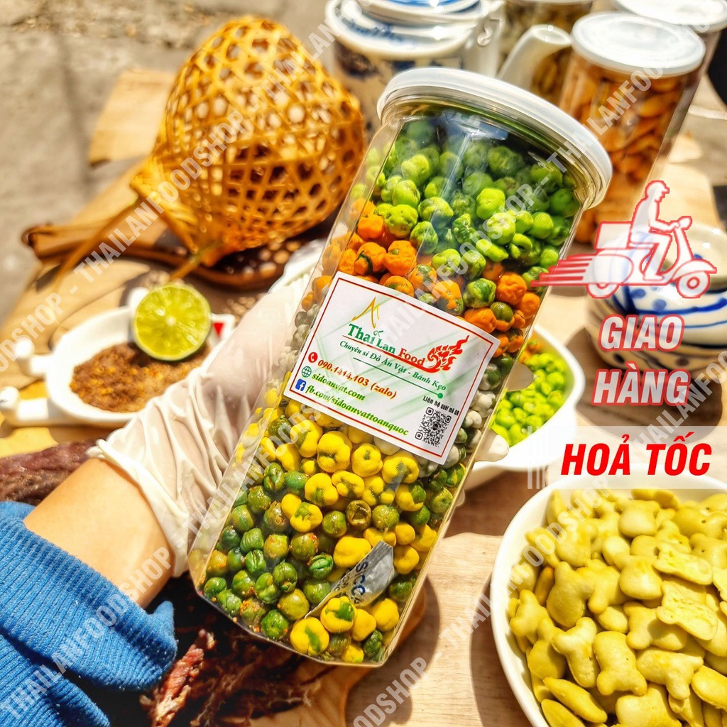 Đậu Hà Lan Mix Ngũ Vị Lon 450gr