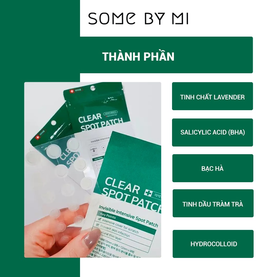 Miếng Dán Mụn Some By Mi Clear Spot Patch