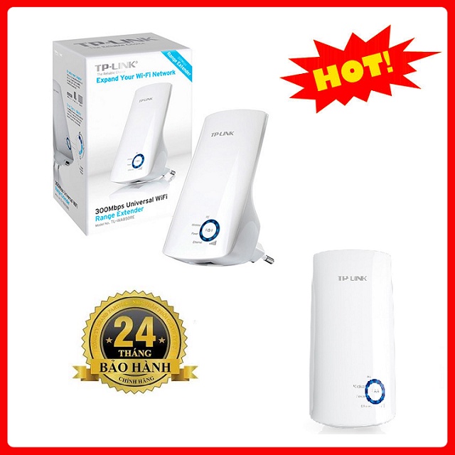 Bộ kích sóng Wifi TP-Link WA850RE 300Mbps Chính Hãng - BH 24 Tháng | WebRaoVat - webraovat.net.vn