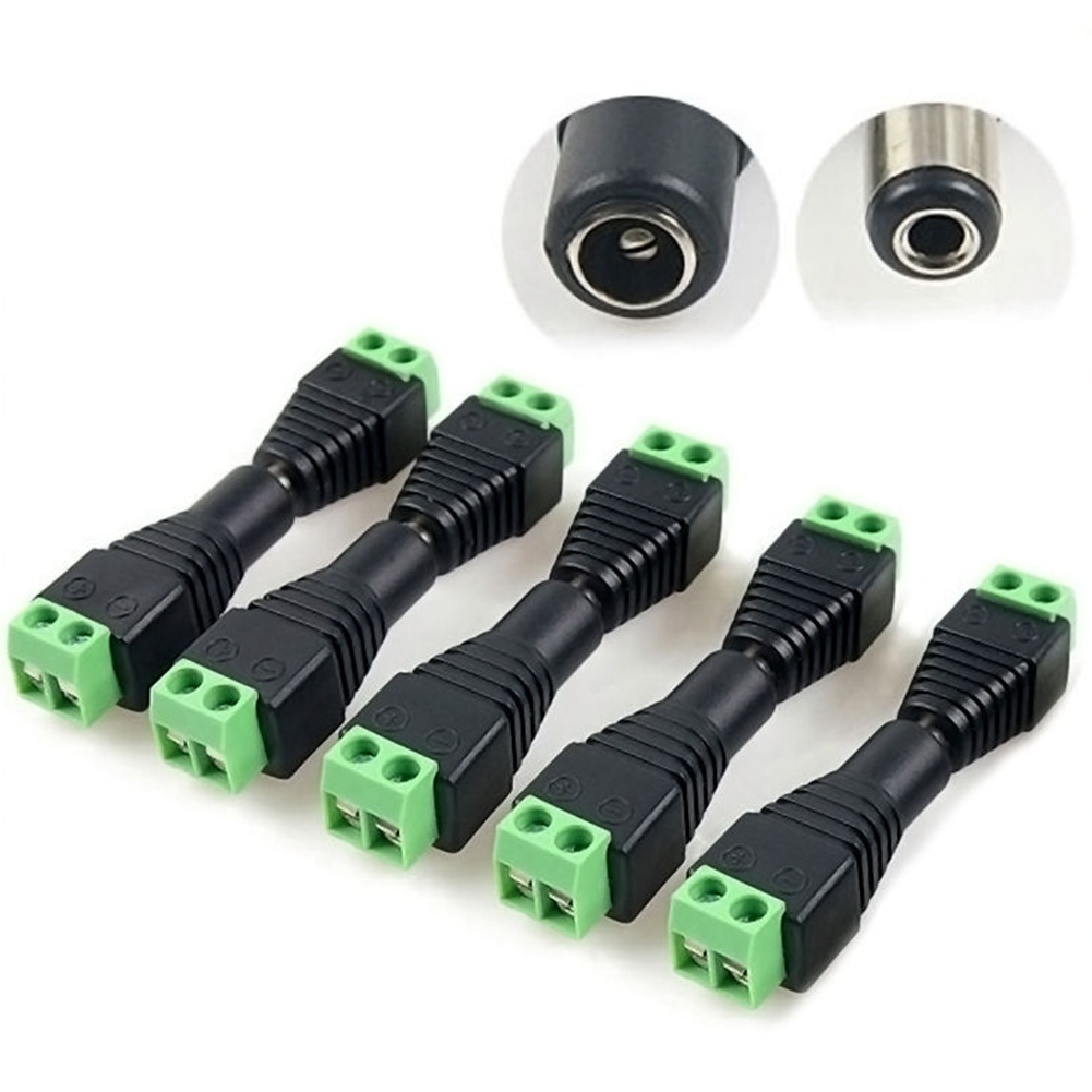 [BMM1] 5 Đầu Nối Nguồn DC 12V Cho Dây Đèn LED 5050 3528