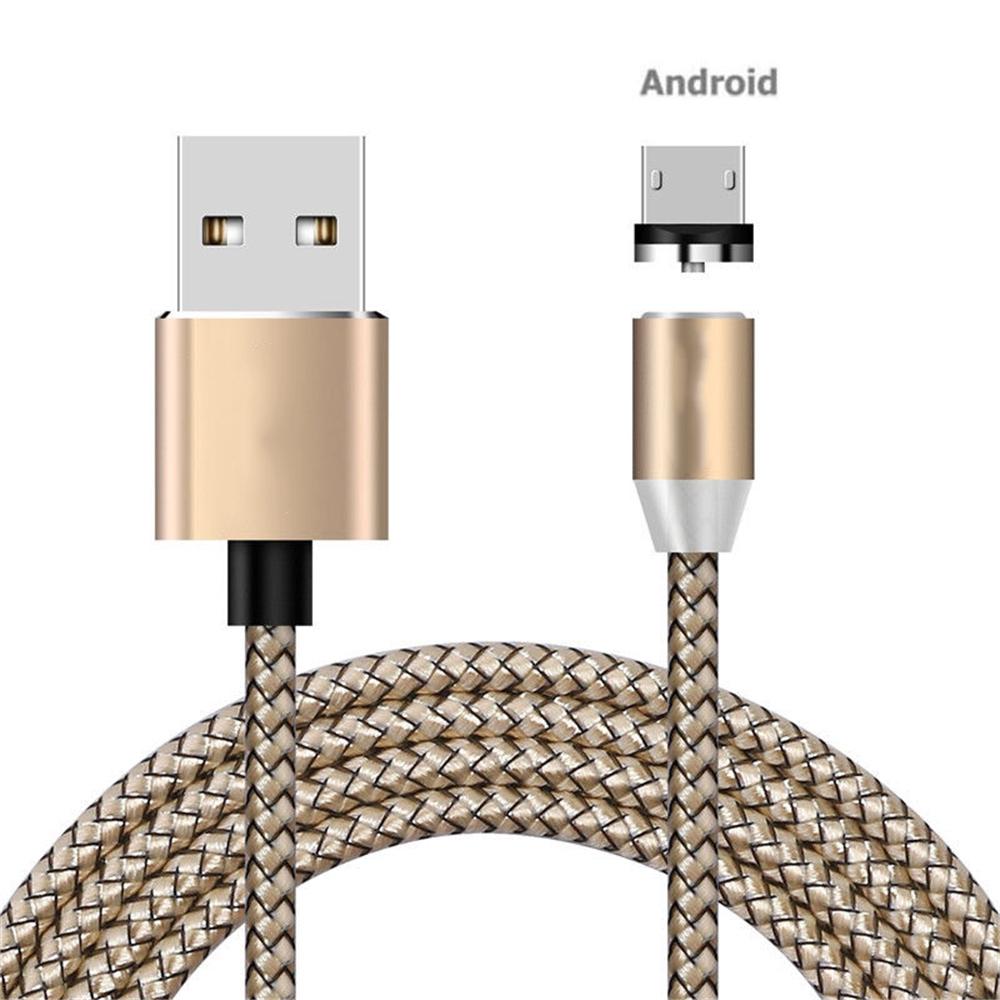 Cáp sạc nam châm xoay 360 độ dùng cho Android