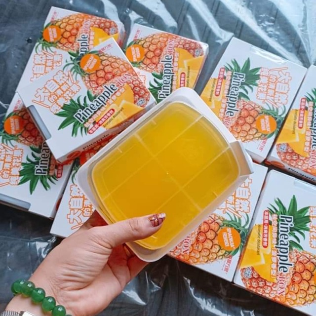 Sáp thơm hương dứa khử mùi xe ô tô và phòng