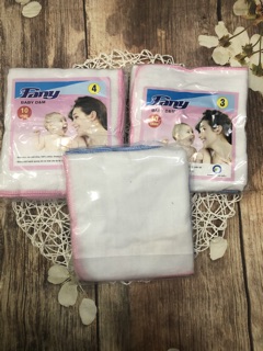 Combo 10 Khăn sữa cao cấp fany