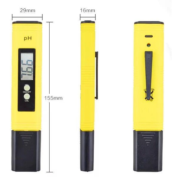 Bút đo PH que thử độ phèn chua mặn a xít ba zơ cho người chăn nuôi cá cảnh trong ao hồ bể thủy sinh nông nghiệp