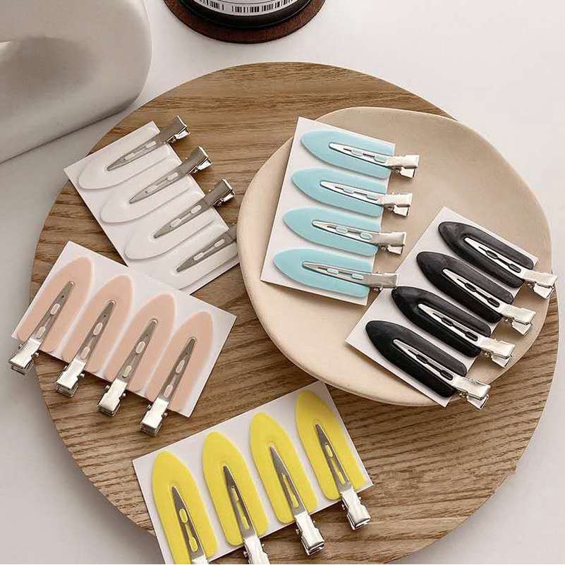 New Fashion Korean Version Duckbill Clip Girls Hairpins / Women All-match Retro Bangs Barrette Hair Accessories