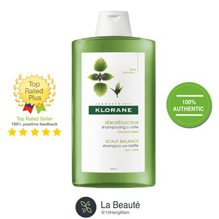 Klorane Séboréducteur Shapooing - Dầu Gội Cho Tóc Và Da Đầu Nhờn 400ml