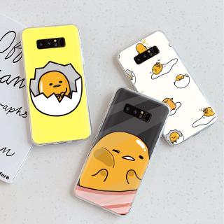 TT109 Gudetama Lazy Egg Transparent Cover Soft Phone Case for Samsung Galaxy Note 8 9 10 Plus S7 Edge Lite