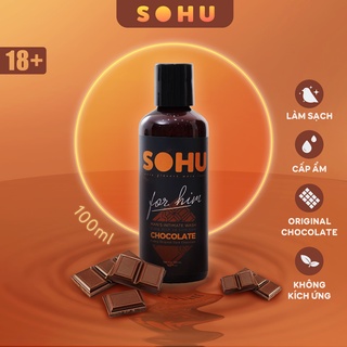 Dung dịch vệ sinh nam SOHU hương chocolate khử mùi tự nhiên lành tính chai