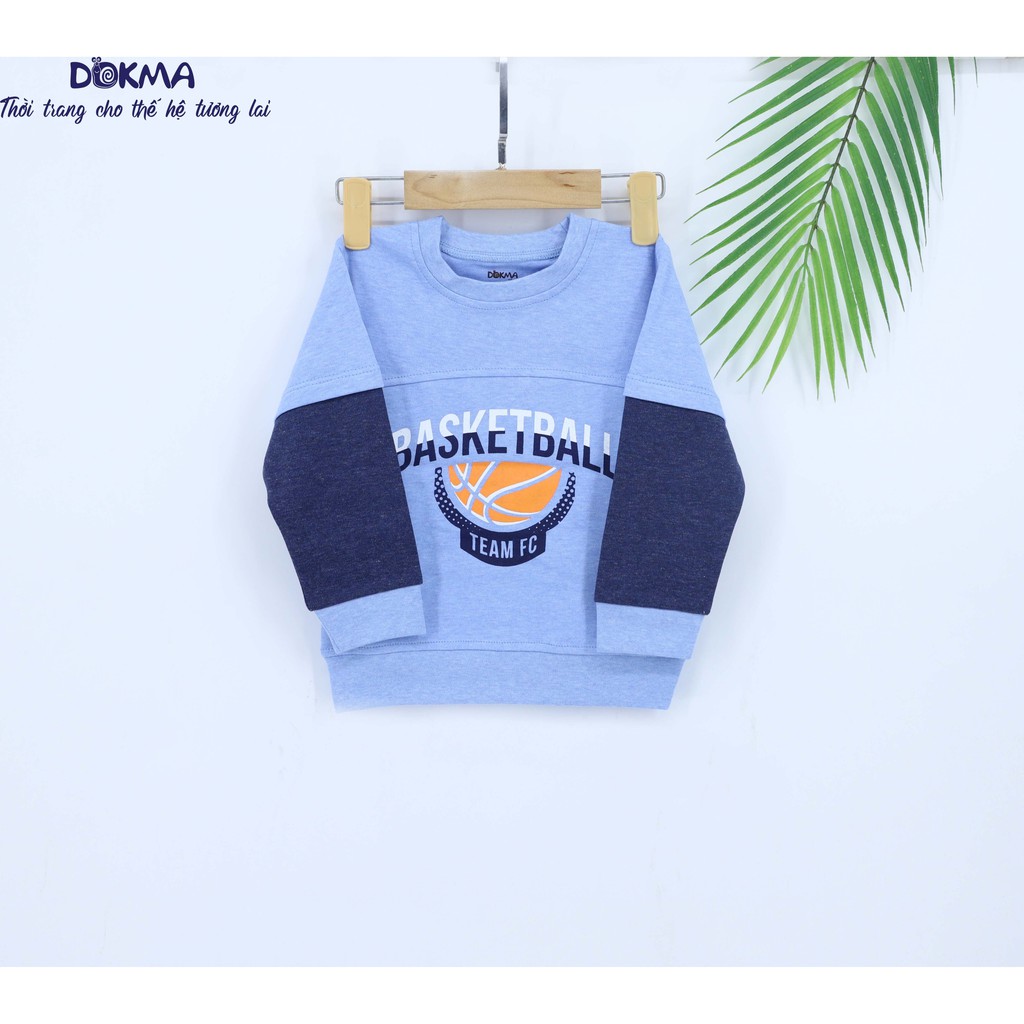 DMA222 áo cổ tròn dài tay DOKMA (1-5T)