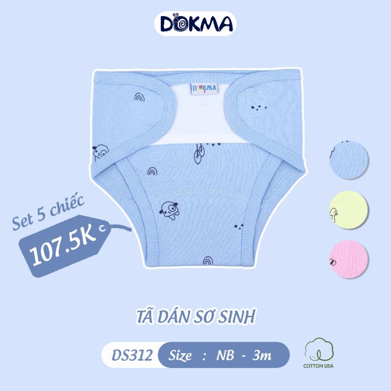 TẢ DÁN SƠ SINH CHO BÉ DOKMA