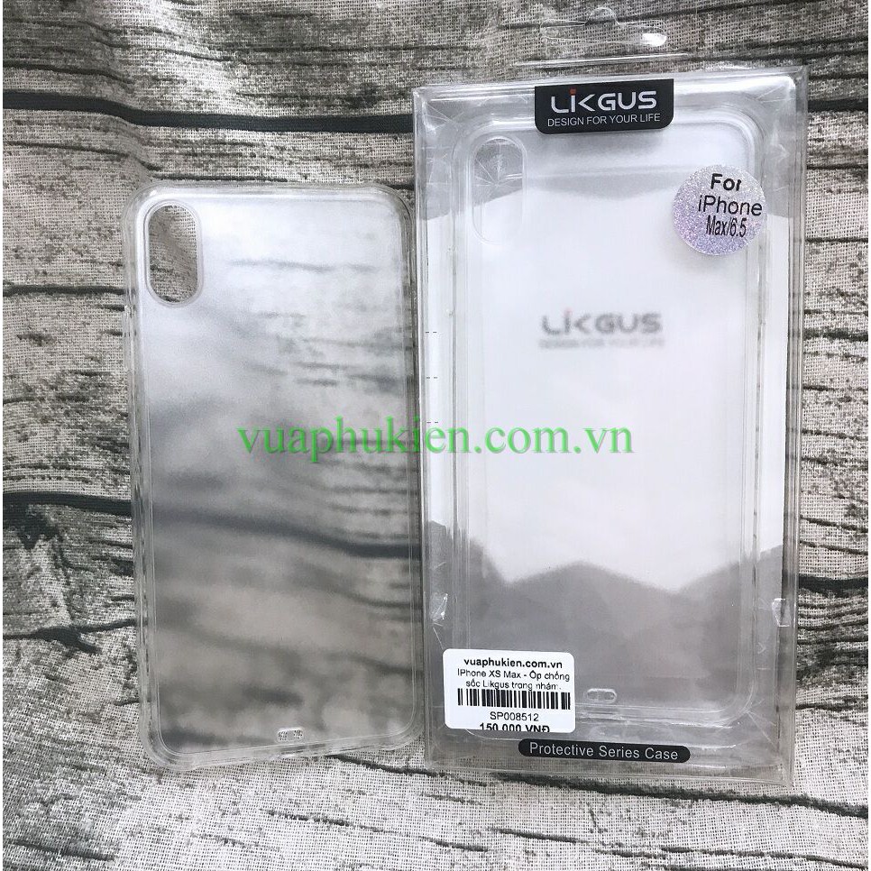 Ốp lưng Likgus lưng nhám mờ chống vân Chống ố iPhone 7P/XS/XSM/IP 11/ Pro Max