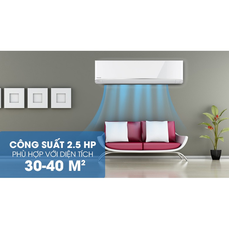 Máy lạnh Panasonic Wifi Inverter 2.5 HP CU/CS-WPU24WKH-8M (Miễn phí giao tại HCM-ngoài tỉnh liên hệ shop)