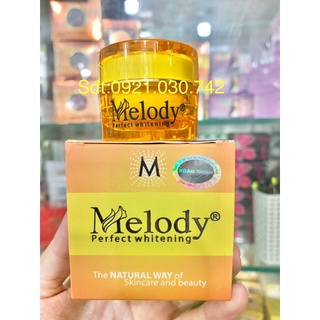 Kem MELODY giảm mụn- liền sẹo-mờ thâm-nuôi dưỡng làn da trắng sáng và mềm mịn hủ 8G