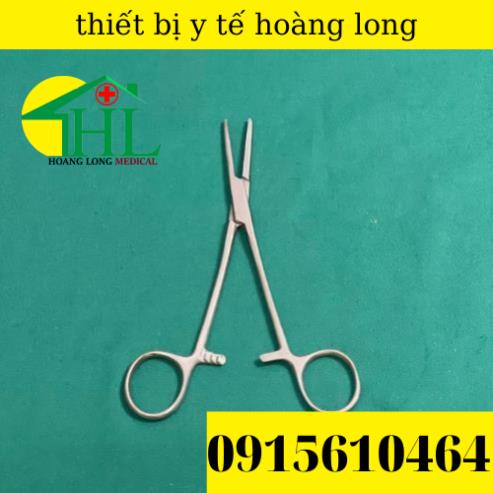 Panh Y Tế, Panh Gắp Phẫu Thuật, Pen Kẹp Y Tế, Panh Thẳng Không Mấu 14cm - Hàng Pakistan