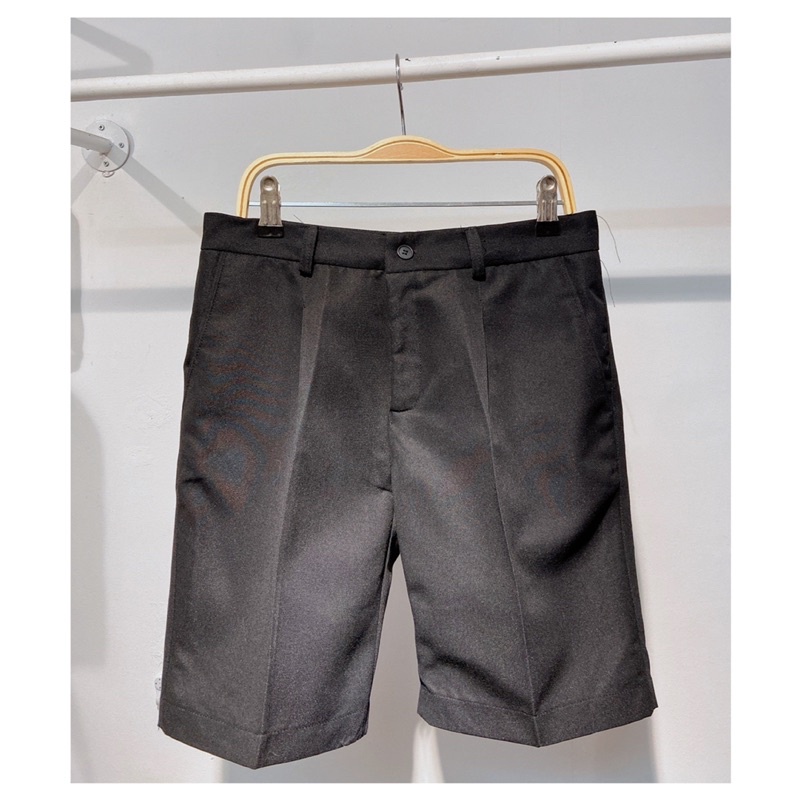Quần Short OAO 3 màu ống đứng vải Âu pha Kaki