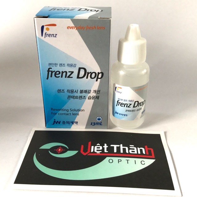 Nước nhỏ mắt Frenz drop dùng cho lens