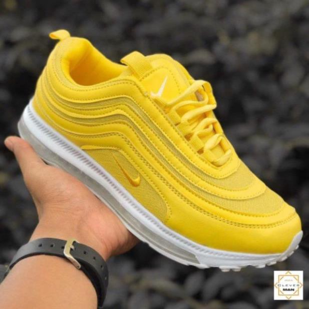 GIẦY đẹp (FULLBOX - TẶNG MÓC KHÓA) giày thể thao AIR MAX 97 yellow Vàng đế trắng cực đẹp giá tốt new hot