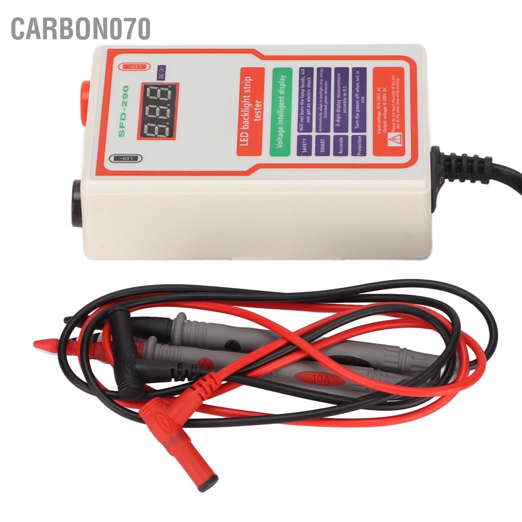 Carbon070 SFD ‑ 290 Tester 0‑300V Ngõ ra LED TV Dụng cụ kiểm tra hạt dải đa năng