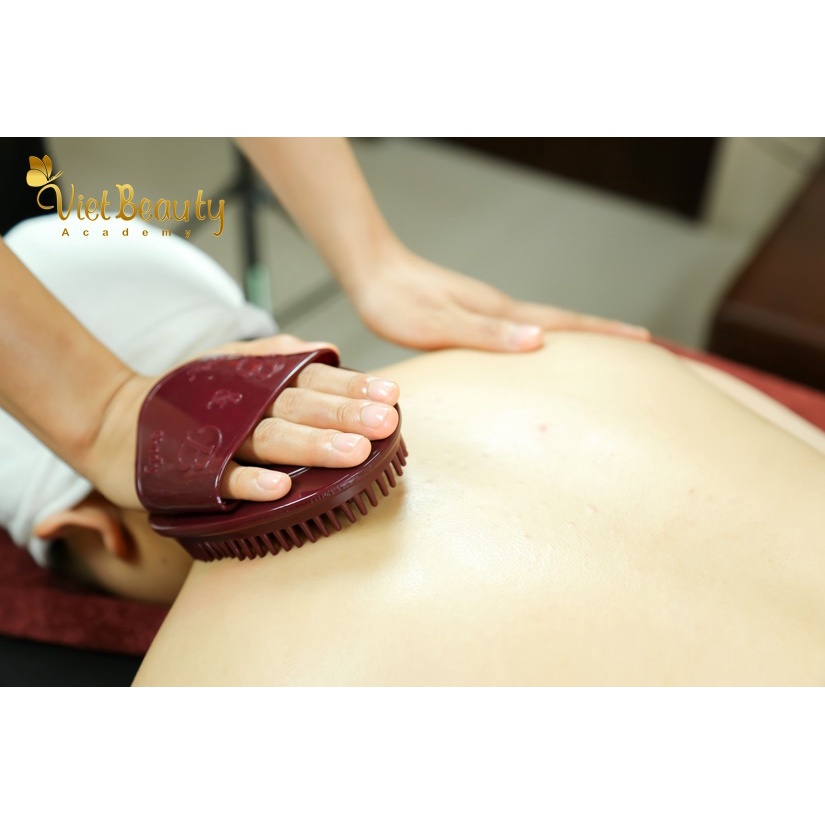 Bàn chải Massage lưng tẩy tế bào chết tay cầm dài – Bàn chà Massage thân thể đả thông kinh lạc