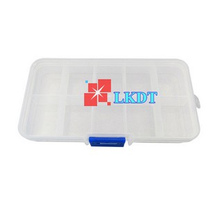 LKDT Hộp đựng linh kiện điện tử 10 ngăn