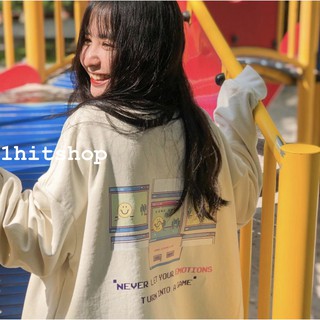 Áo Cardigan MẶT CƯỜI HAPPY Ulzzang Unisex 1hitshop