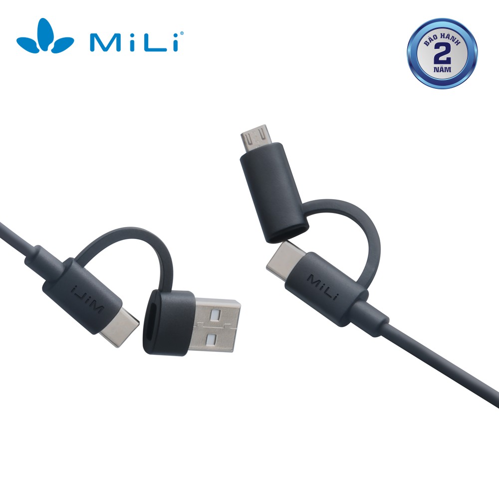 Cáp sạc 4in1 MiLi - HX-L41 - sạc đa năng 4 cổng - Hàng chính hãng