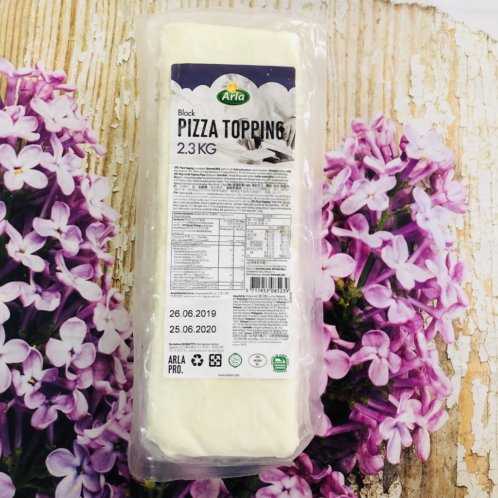 PHÔ MAI MOZZARELLA KHỐI 2.3KG (CHỈ GIAO TẠI SÀI GÒN)