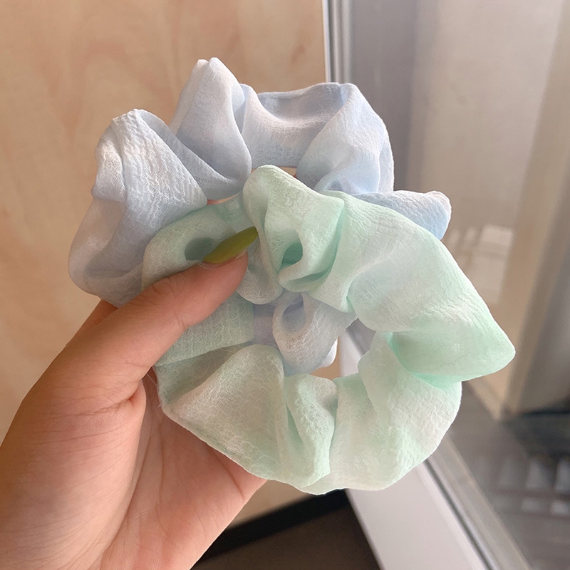 Dây Buộc Tóc Scrunchies Phong Cách Hàn Quốc Dễ Thương Cho Nữ