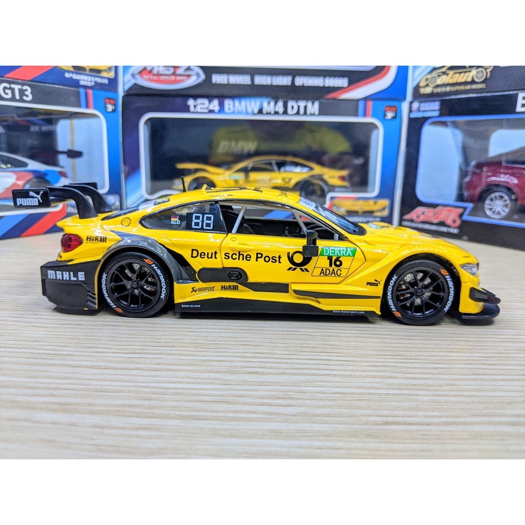 Xe mô hình BMW M4 GT3 - Tỉ lệ 1:24  II 🎁 TẶNG BIỂN SỐ