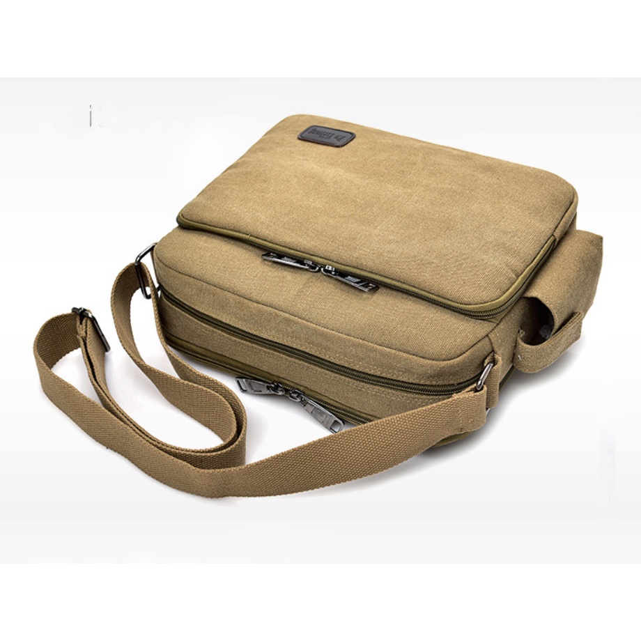 Túi đeo chéo nam vải cavans cao cấp phong cách mới