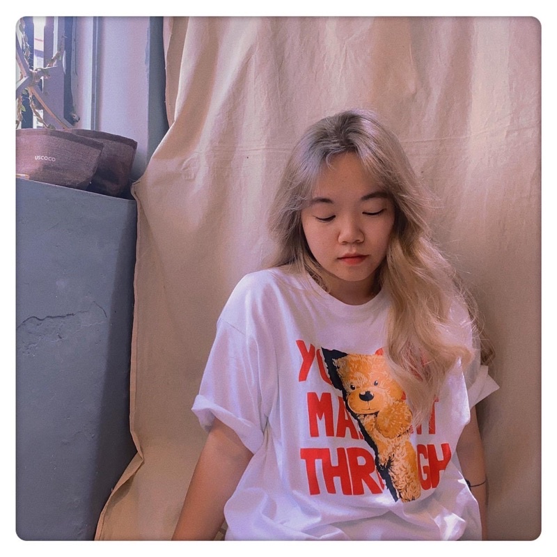 Áo gấu Teddy Bershka oversize siêu kute