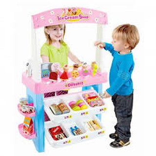 Quầy bán kem cỡ lớn ( có 2 màu)
