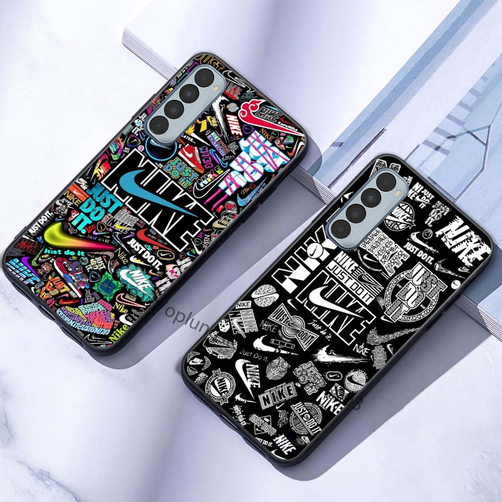 Ốp lưng oppo ReNo 4 / ReNo 4 Pro in hình thương hiệu thời trang đa sắc cá tính.